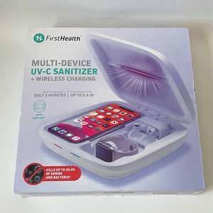 Multi-Device UV-C Sanitizing Wireless Charger